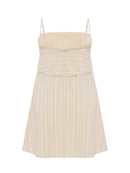 The Handloom Puglia Stripes Mini Dress