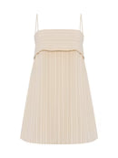 The Handloom Puglia Stripes Mini Dress