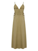The Handloom Sofia Ties Maxi Dress
