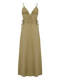 The Handloom Sofia Ties Maxi Dress