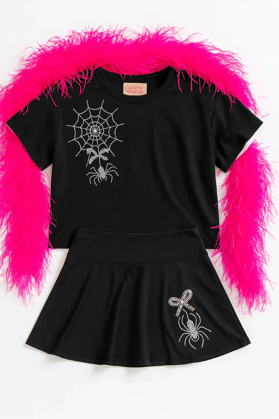 Judith March CRAWLER BLACK SKIRT