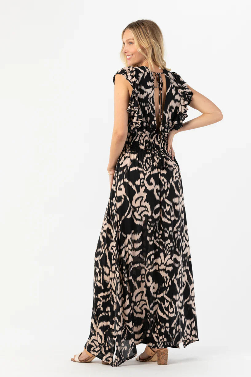 Tiare Hawaii Dahlia Maxi Dress - Nomadic Black
