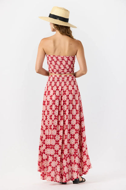 Tiare Hawaii Dakota Skirt - Casablanca Red