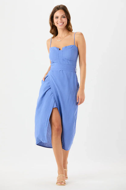Tiare Hawaii Downtown Midi Dress - Azure