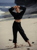 The Handloom Paloma Paper Bag Pants