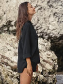 The Handloom Echo Maxi Shirt