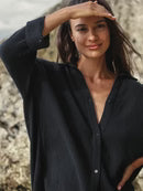 The Handloom Echo Maxi Shirt