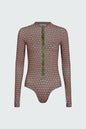 Watskin Sunwear Ella Bodysuit in Geo Print