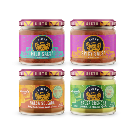 Siete Foods Siete Salsas 4 Jars