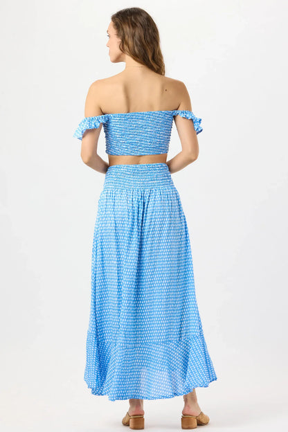Tiare Hawaii Hollie Crop Top - Sleet Sky