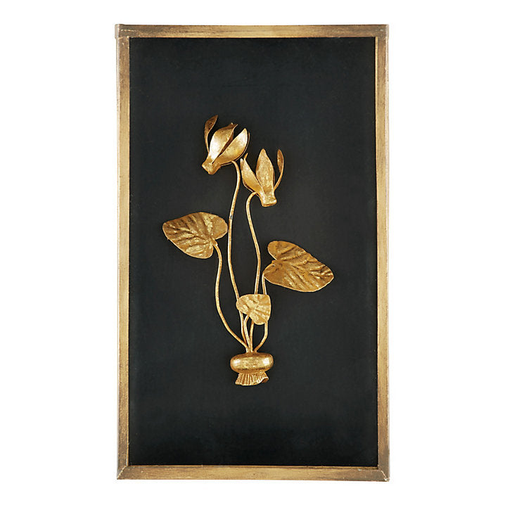 Ballard Designs Fleur De Tole Black Wall Decor