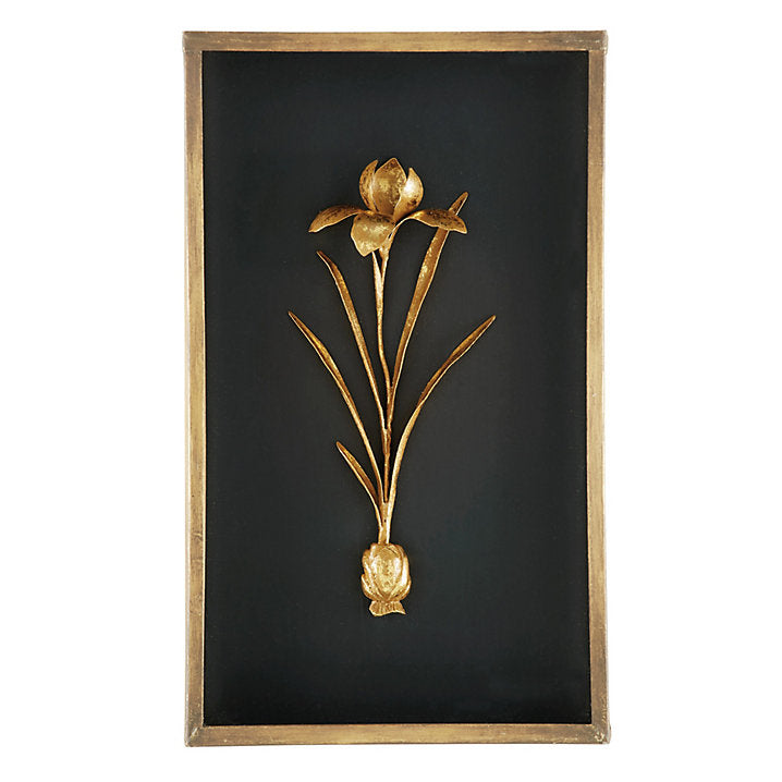 Ballard Designs Fleur De Tole Black Wall Decor