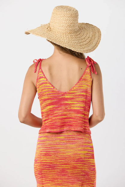 Tiare Hawaii Island Moon Top - Neon Pink