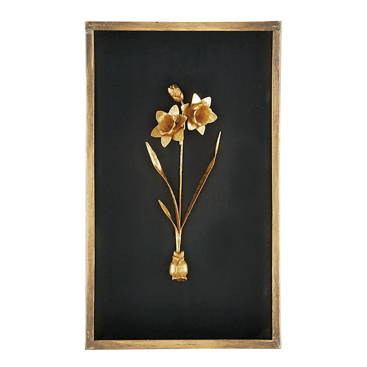 Ballard Designs Fleur De Tole Black Wall Decor