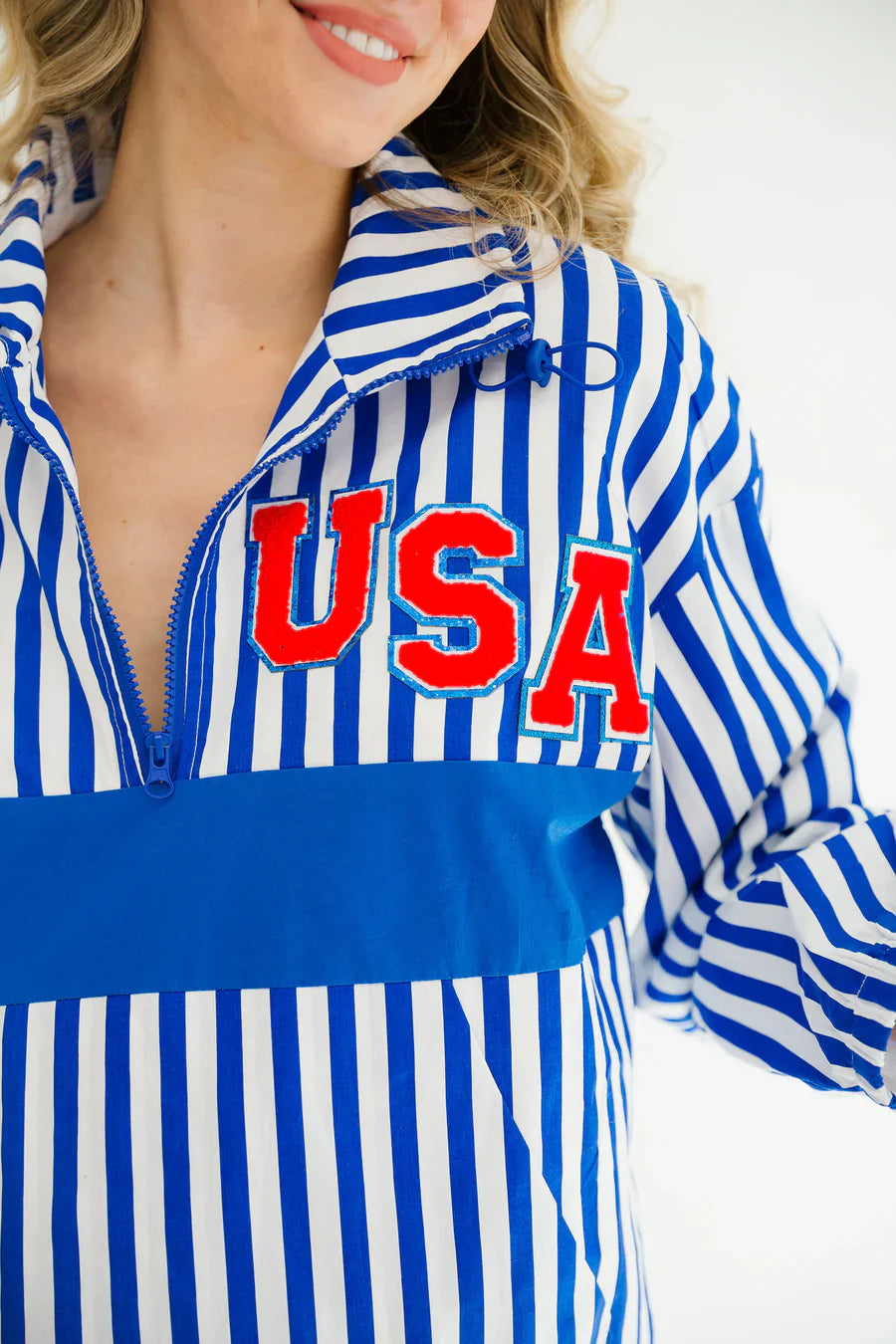 Judith March USA STRIPED JACKET