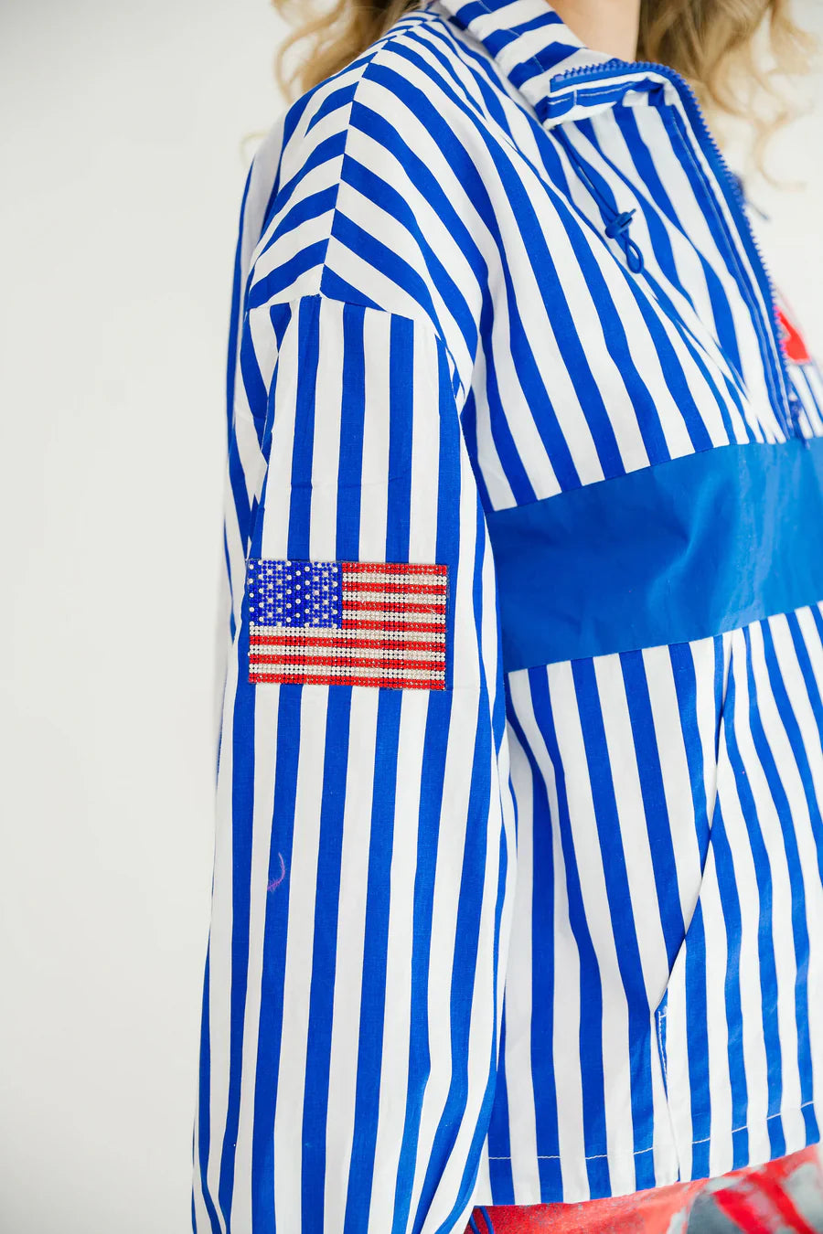 Judith March USA STRIPED JACKET