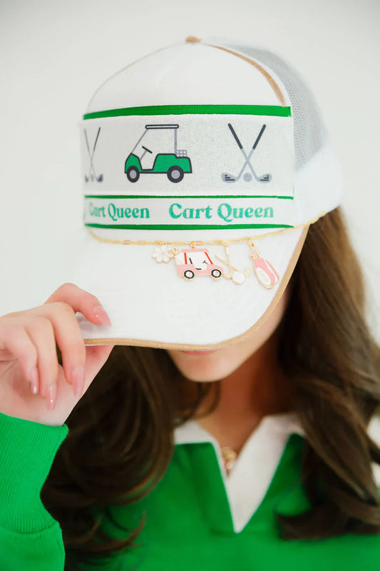 Judith March CART QUEEN CHARMS TRUCKER HAT
