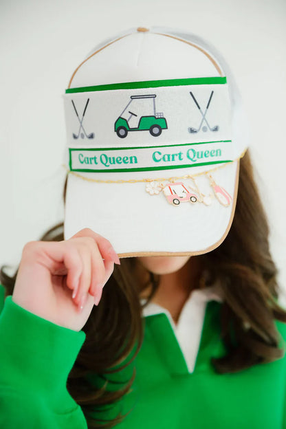 Judith March CART QUEEN CHARMS TRUCKER HAT