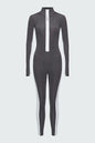 Watskin Sunwear Lara Catsuit in Heather Grey