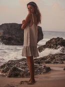 The Handloom Liv Mini Ruffle Dress