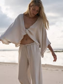 The Handloom Lucid Knot Top
