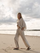 The Handloom Lucid Flow Tie Pants