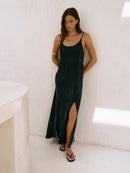 The Handloom Lucid Midnight Maxi Dress