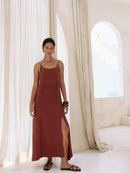 The Handloom Lucid Midnight Maxi Dress