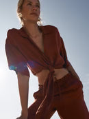 The Handloom Lucid Flow Tie Pants