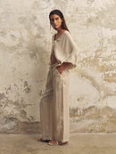 The Handloom Lucid Flow Tie Pants