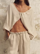 The Handloom Lucid Knot Top