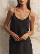 The Handloom Lucid Midnight Maxi Dress