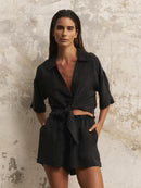 The Handloom Lucid Flow Tie Shorts