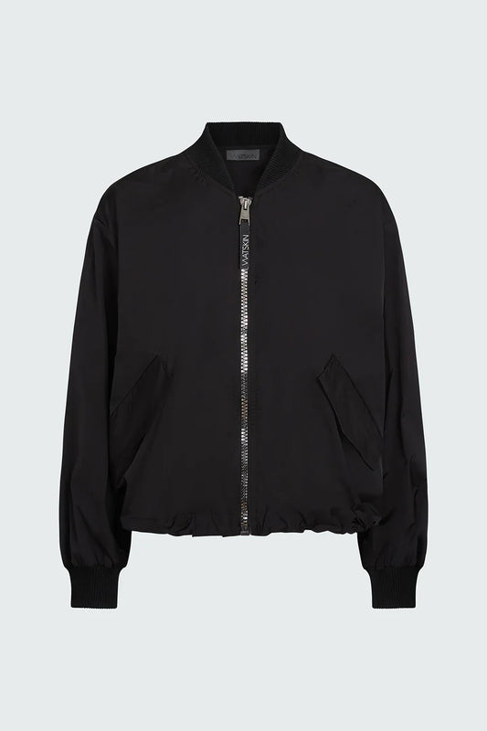 Watskin Sunwear Macy Bomber Jacket in Black