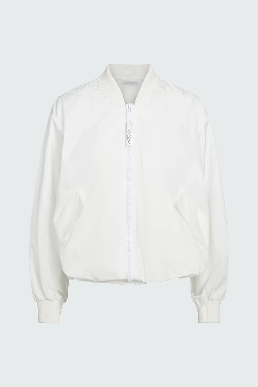 Watskin Sunwear Macy Bomber Jacket in White