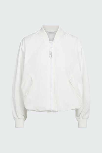 Watskin Sunwear Macy Bomber Jacket in White