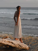 The Handloom Muse Braided Straps Dress