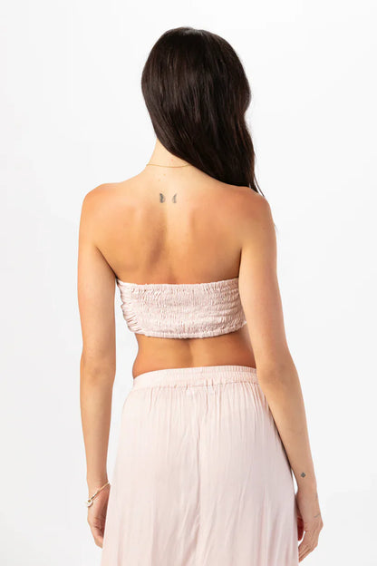 Tiare Hawaii Palma Crop Top - Nude