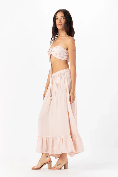 Tiare Hawaii Palma Crop Top - Nude