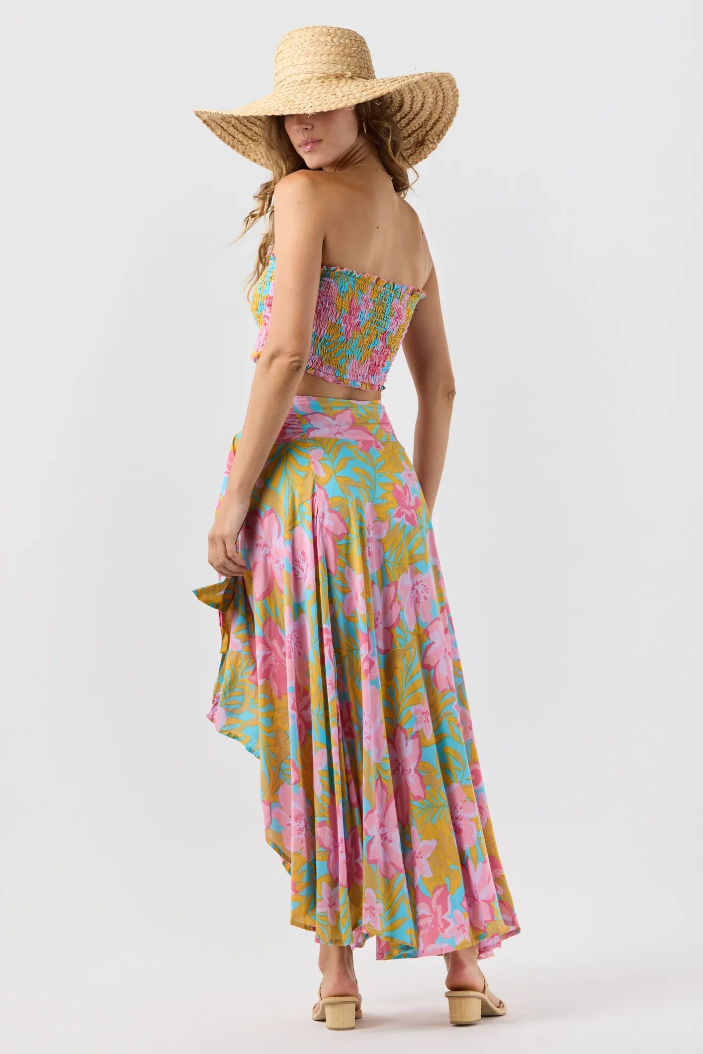 Tiare Hawaii Ruffle Top - Honduras Turquoise