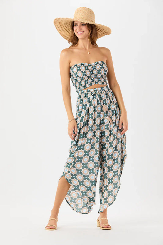 Tiare Hawaii Shoreline Pant - Casablanca Moss Sand