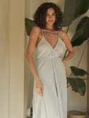 The Handloom Sage Maxi Dress