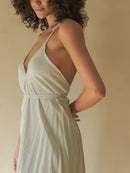 The Handloom Sage Maxi Dress