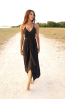 The Handloom Sage Maxi Dress
