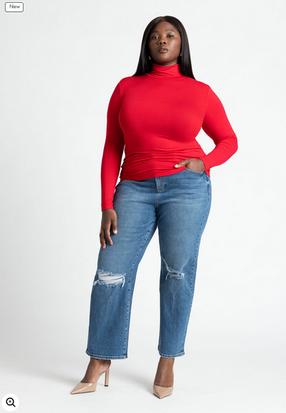 ELOQUII Women's Layering Turtleneck