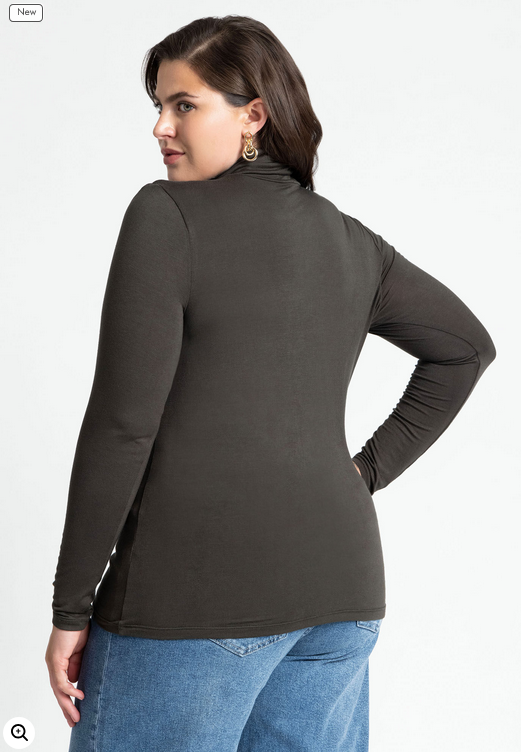 ELOQUII Women's Layering Turtleneck