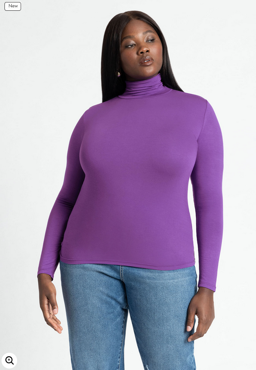 ELOQUII Women's Layering Turtleneck