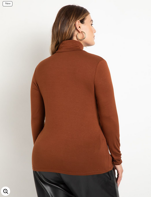 ELOQUII Women's Layering Turtleneck