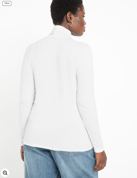 ELOQUII Women's Layering Turtleneck