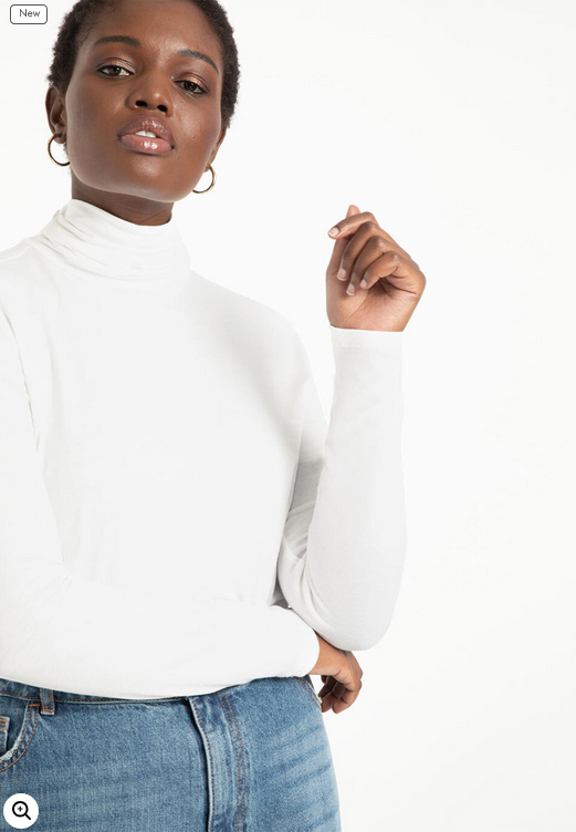 ELOQUII Women's Layering Turtleneck
